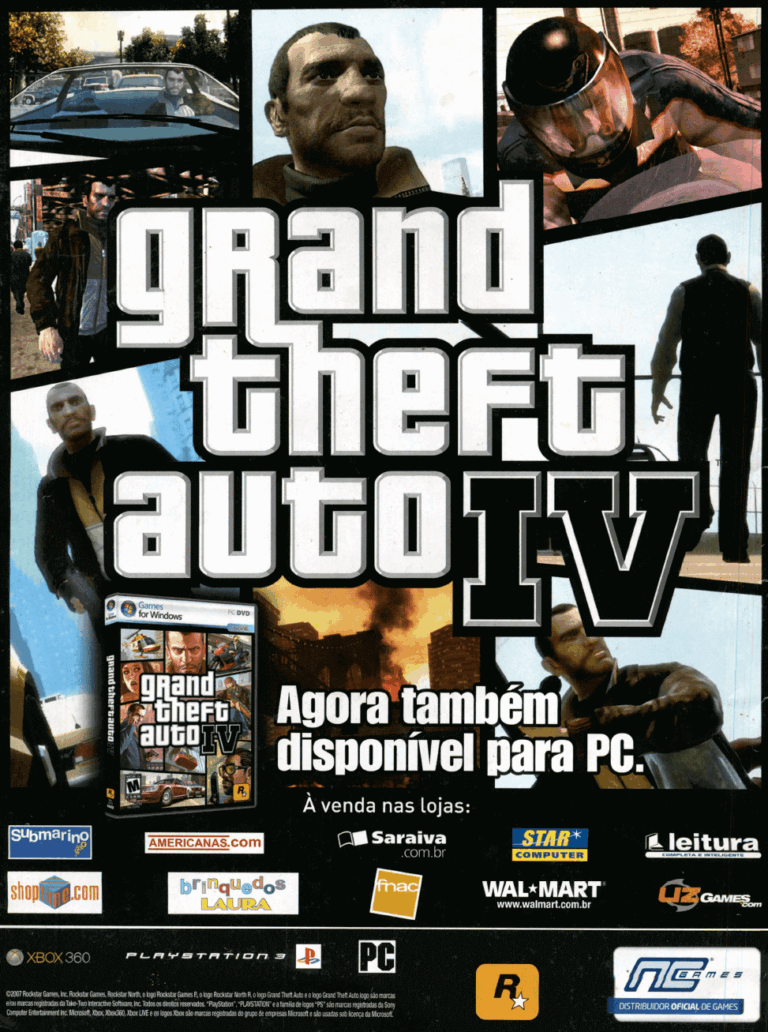 Propaganda Grand Theft Auto IV - FullGames 85 - 2008