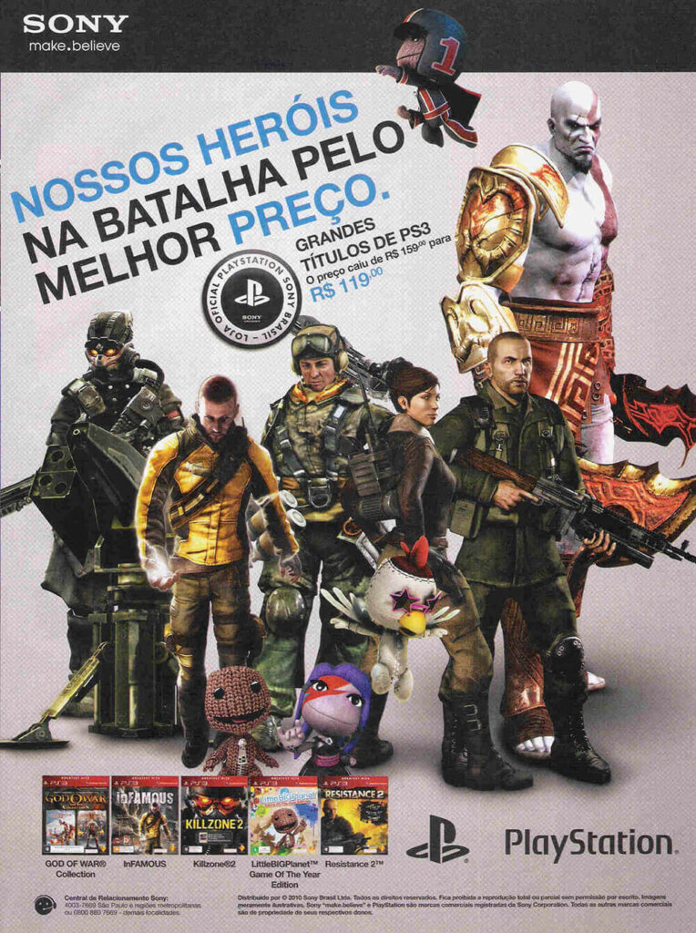 Propaganda Grandes Títulos de PS3 - Dicas & Truques para PlayStation 137 - 2010