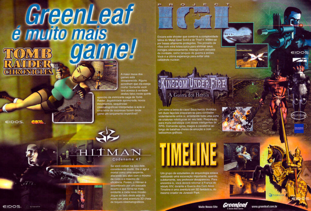Propaganda GreenLeaf - CD Expert Portáteis 01 - 2000