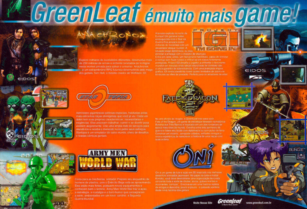 Propaganda GreenLeaf - CD Expert Portáteis 02 - 2001