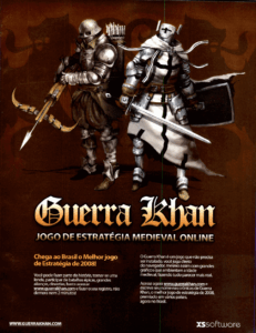 Propaganda Guerra Khan - EGM Brasil 90 - 2009