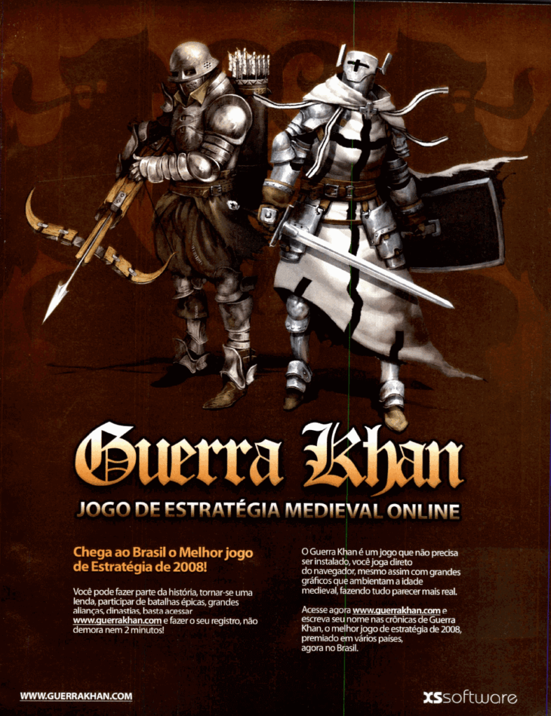 Propaganda Guerra Khan - EGM Brasil 90 - 2009