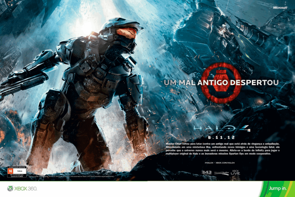 Propaganda Halo 4 - Xbox 360 72 - 2012