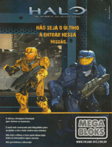 Propaganda Halo (Mega Bloks) - Revista Recreio 581 - 2011