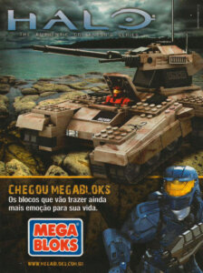 Propaganda Halo (Mega loks) - Revista Recreio 537 - 2010