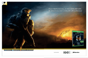 Propaganda Halo The Master Chief Collection (Saraiva) - Revista Oficial Xbox 99 - 2014