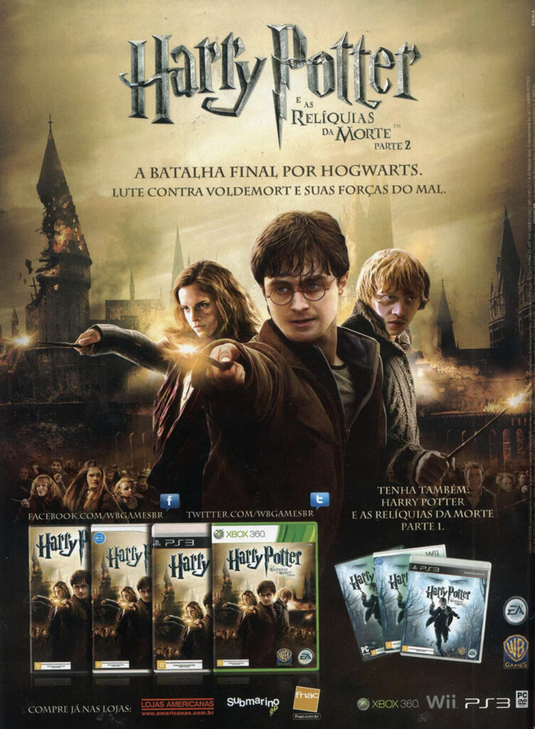 Propaganda Harry Potter e as Relíquias da Morte 2 - Dicas & Truques para PlayStation 151 - 2011