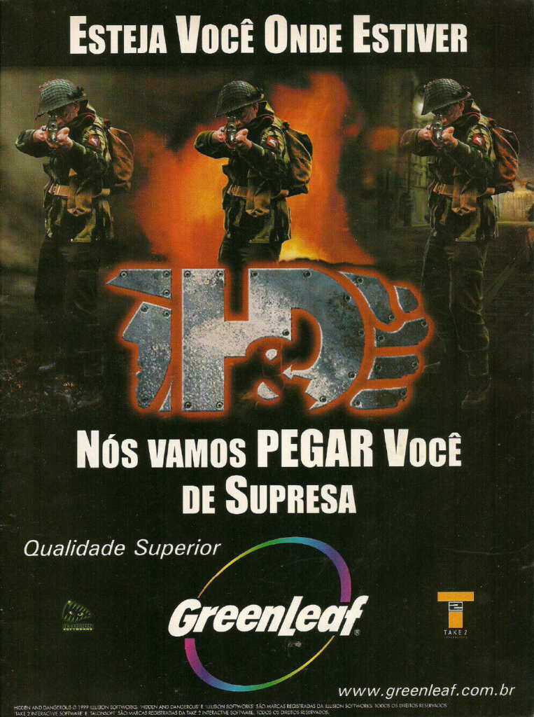 Propaganda Hidden & Dangerous - PC Expert 09 - 1999