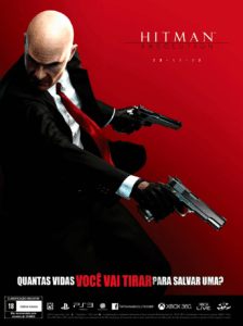 Propaganda Hitman Absolution - Revista PlayStation 169 - 2012