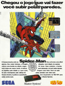 Propaganda Homem Aranha (MasterSystem) - Ação Games 13 - 1992