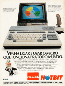 Propaganda Hotbit - MSX Micro 02 - 1986