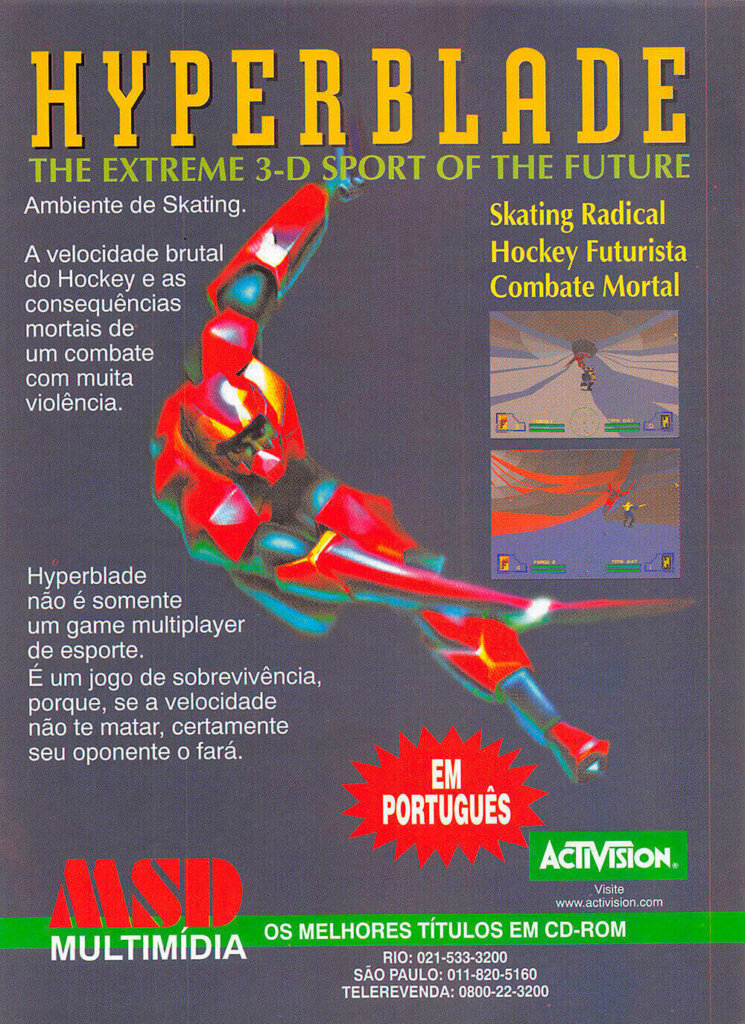 Propaganda Hyperblade - Computer Games 26 - 1996