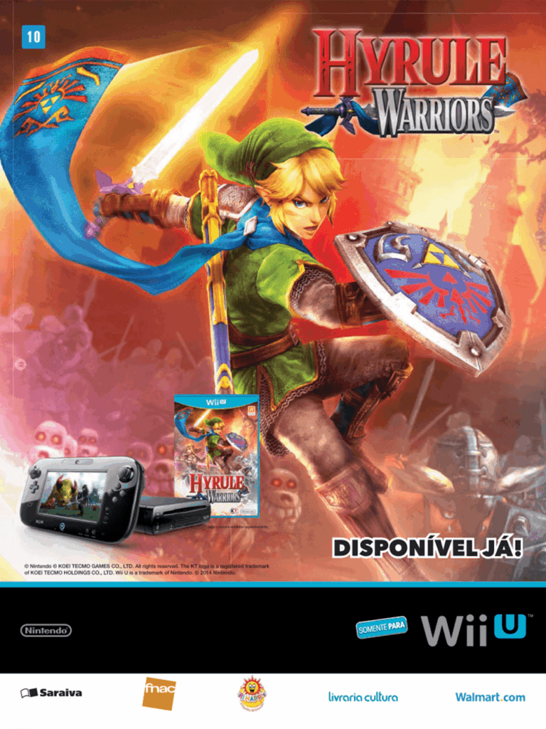 Propaganda Hyrule Warriors - Nintendo World 187 - 2014