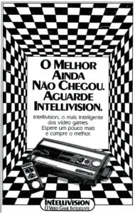 Propaganda Intellivision (Folha de São Paulo) - 1983