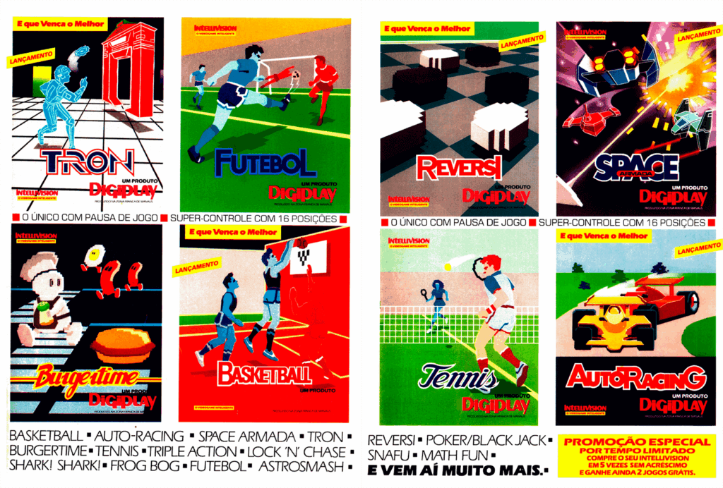 Propaganda Intellivision - Micro & Vídeo 9 - 1984