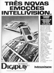 Propaganda Intellivision - Micro e Video 17 - 1985