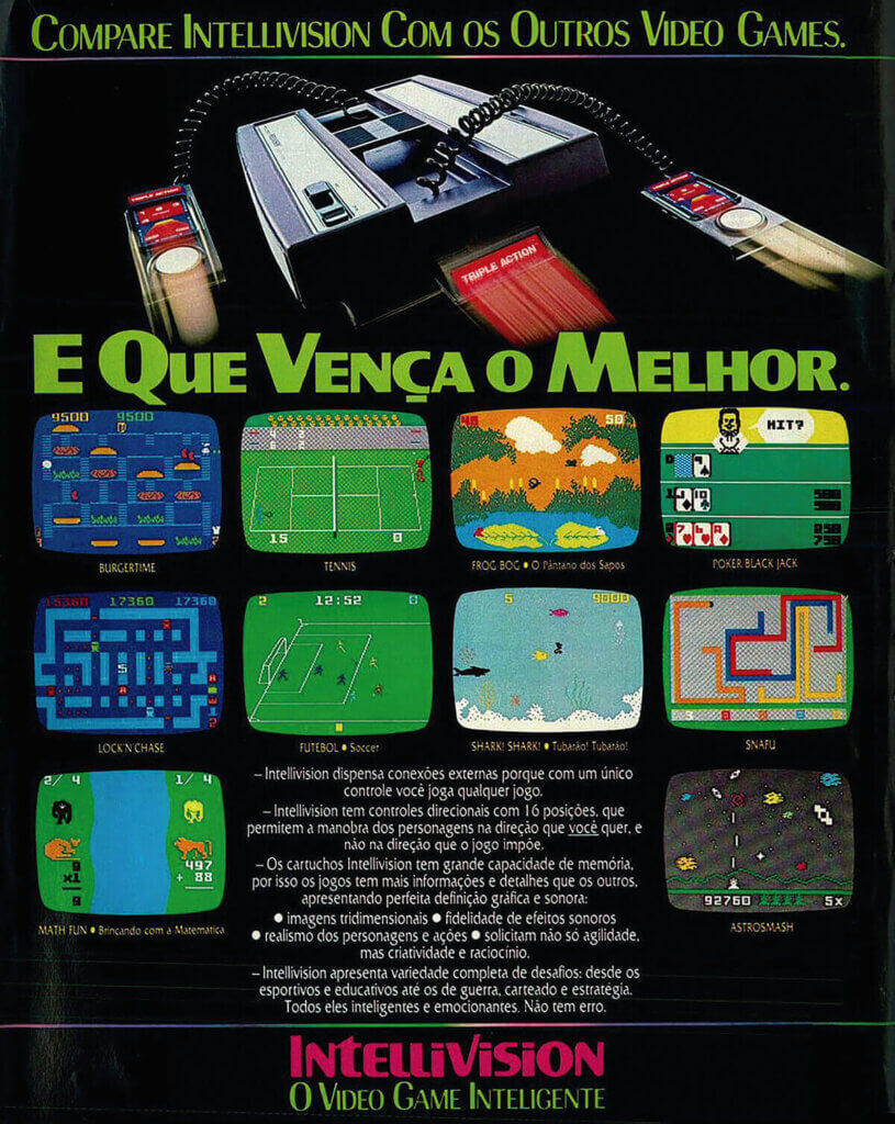 Propaganda Intellivision (Veja 796) - 1983
