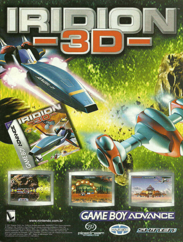 Propaganda Iridion 3D - Nintendo World 42 - 2002