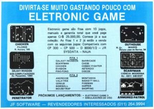 Propaganda JF Software - Micro Mundo 16 - 1984