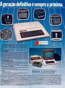 Propaganda JR Sysdata - Micro Mundo 10 - 1983