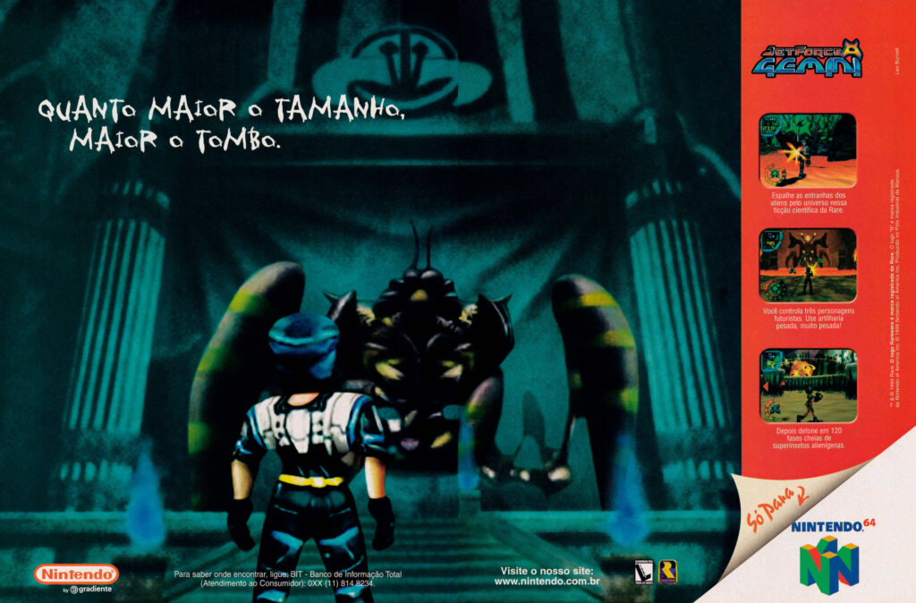 Propaganda Jet Force Gemini - Nintendo World 15 - 1999
