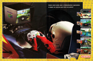 Propaganda Jogos de Corrida Nintendo 64 - SuperGamePower Especial 06 - 1998