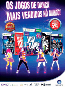 Propaganda Jogos de Dança Ubisoft - Xbox 360 65 - 2012