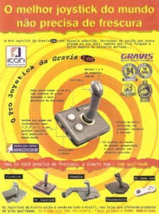 Propaganda Joystick Gravis - Computer Games 21 - 1996