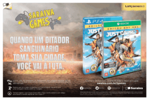 Propaganda Just Cause 3 (Saraiva) - EGW 169 - 2016
