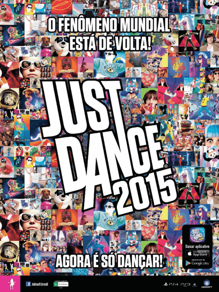 Propaganda Just Dance 2015 - Revista PlayStation 197 - 2014