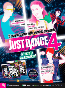 Propaganda Just Dance 4 - Xbox 360 72 - 2012