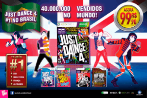 Propaganda Just Dance 4 - Xbox 360 77 - 2013