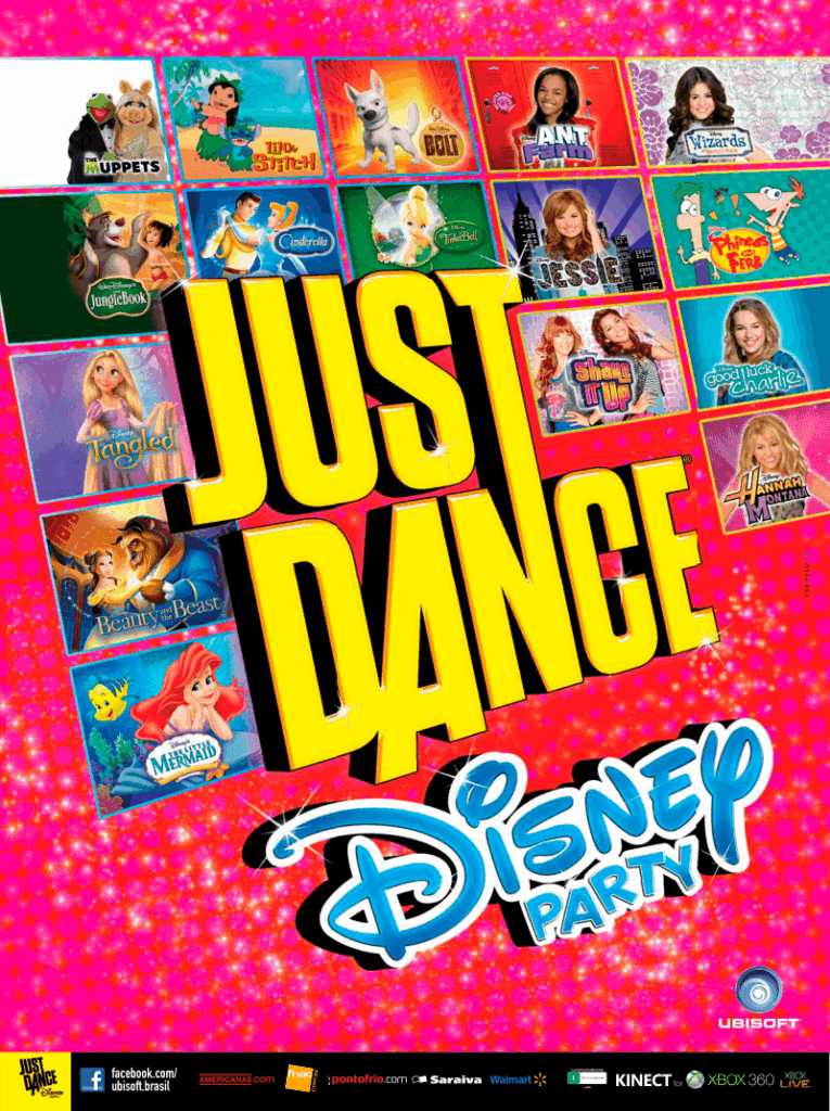 Propaganda Just Dance Disney Party - Xbox 360 73 - 2012