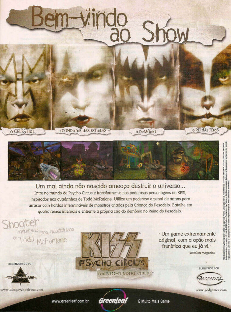 KISS Psycho Circus The Nightmare Child - Expert Premium 16 - 2000
