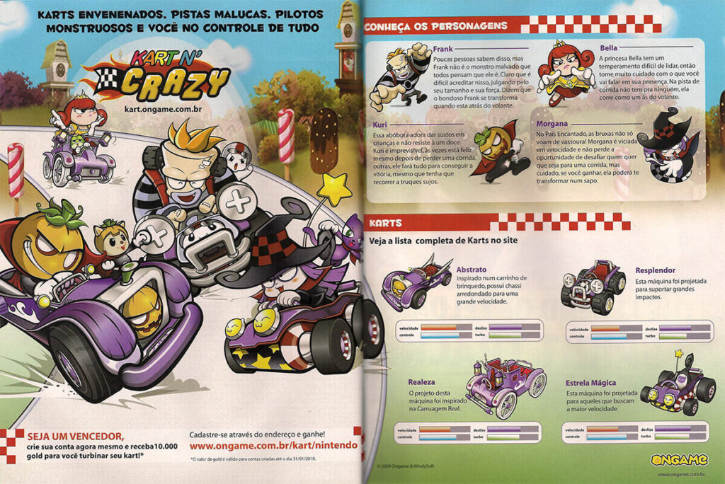 Propaganda Kart N' Crazy - Nintendo World 129 - 2009