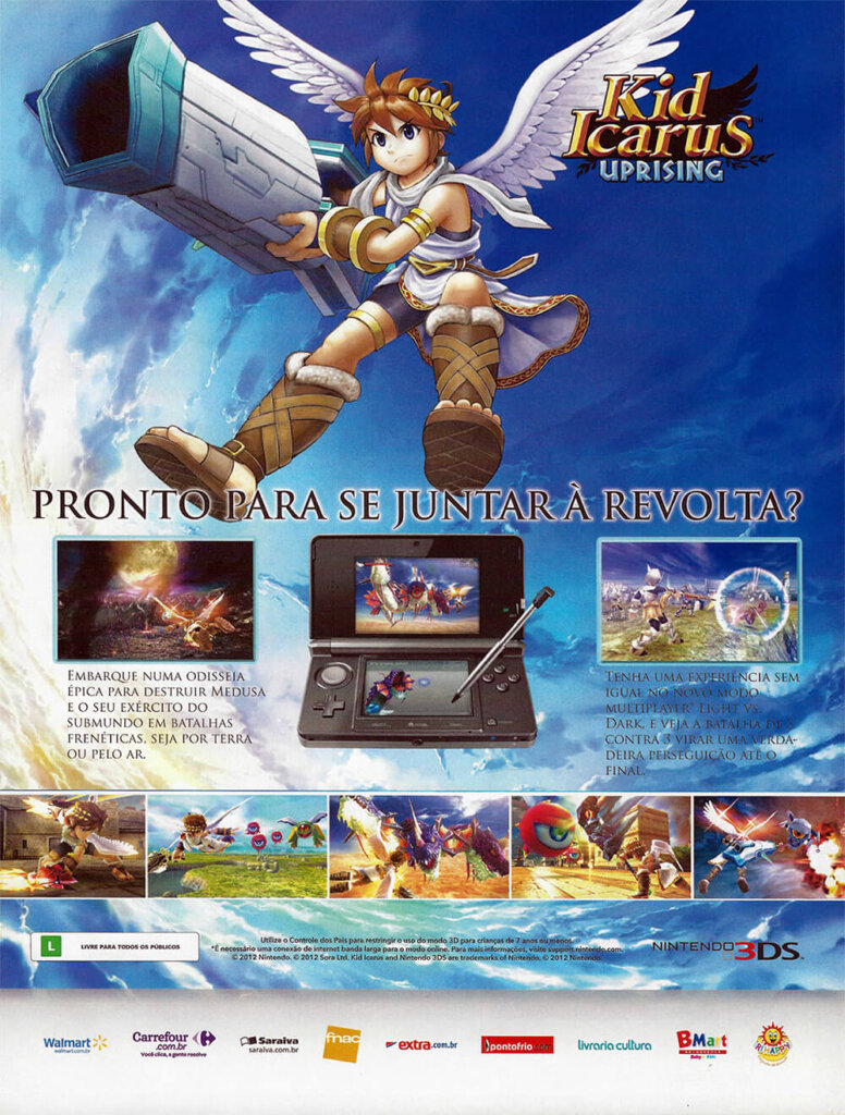 Propaganda Kid Icarus Uprising - Nintendo World 159 - 2012