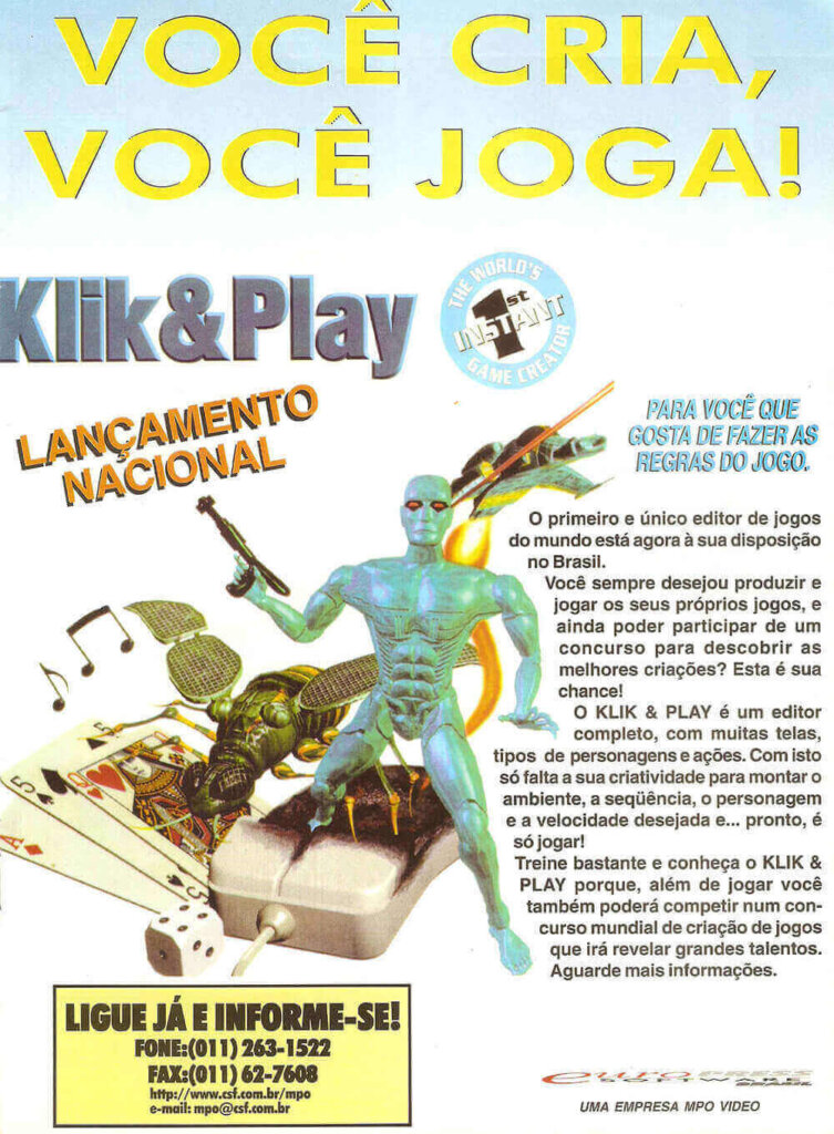 Propaganda Kilk & Play - Computer Games 23 - 1996