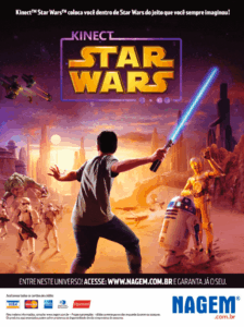Propaganda Kinect Star Wars (Nagem) - Xbox 360 69 - 2012