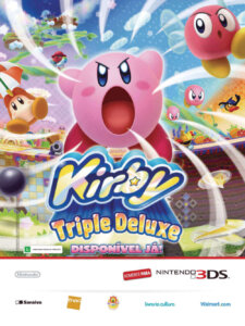 Propaganda Kirby Triple Deluxe - Nintendo World 183 - 2014