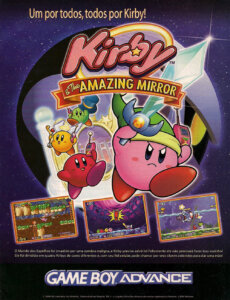 Propaganda Kirby and the Amazing Mirror - Nintendo World 74 - 2004