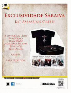 Propaganda Kit Assassin's Creed (Saraiva) - EGW 145 - 2013
