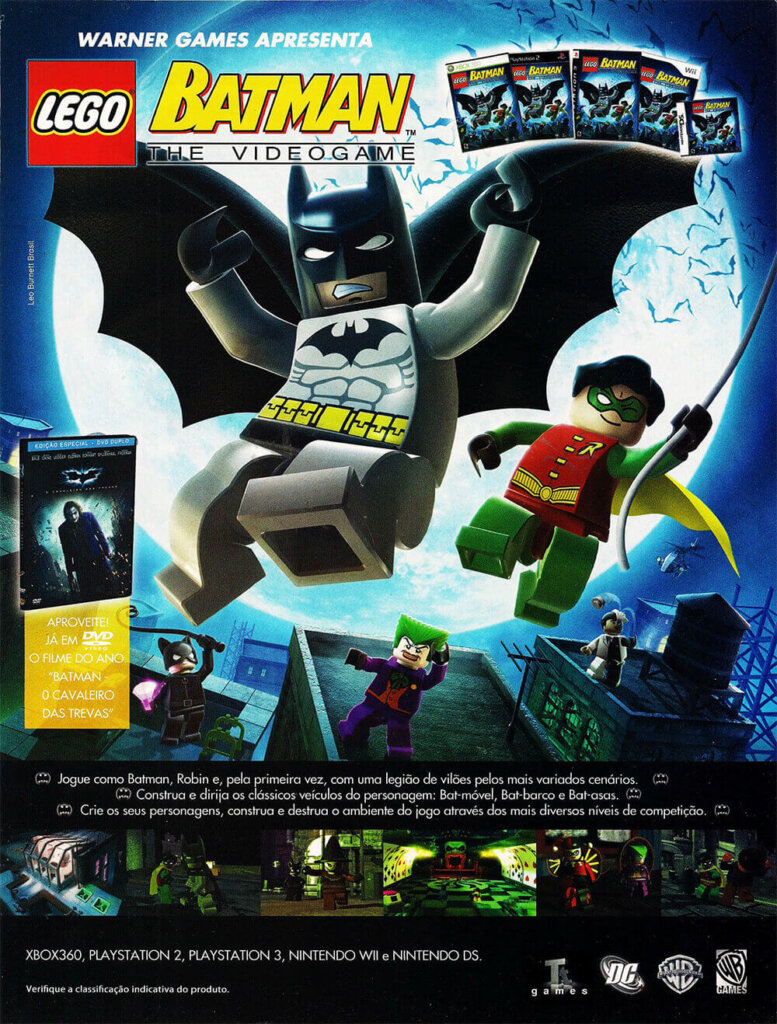Propaganda LEGO Batman - NGamer Brasil 18 - 2008