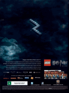 Propaganda LEGO Harry Potter anos 5-7 - Revista PlayStation 155 - 2011