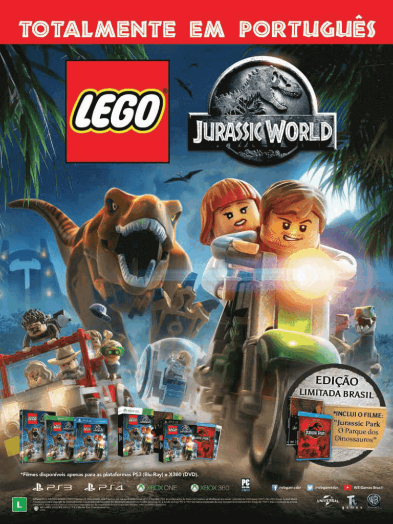 Propaganda LEGO Jurassic World - EGW 162 - 2015