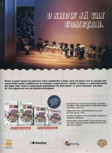 Propaganda LEGO Rock Band - Dicas & Truques para PlayStation 132 - 2010