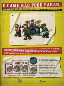 Propaganda LEGO Rock Band - Nintendo World 130 - 2010