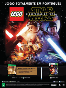Propaganda LEGO Star Wars O Despertar da Força - Revista Oficial Xbox 123 - 2016