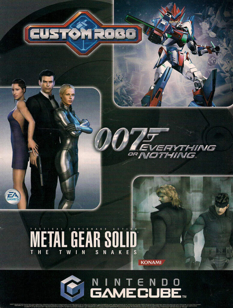 Propaganda Lançamentos GameCube - Nintendo World 68 - 2004