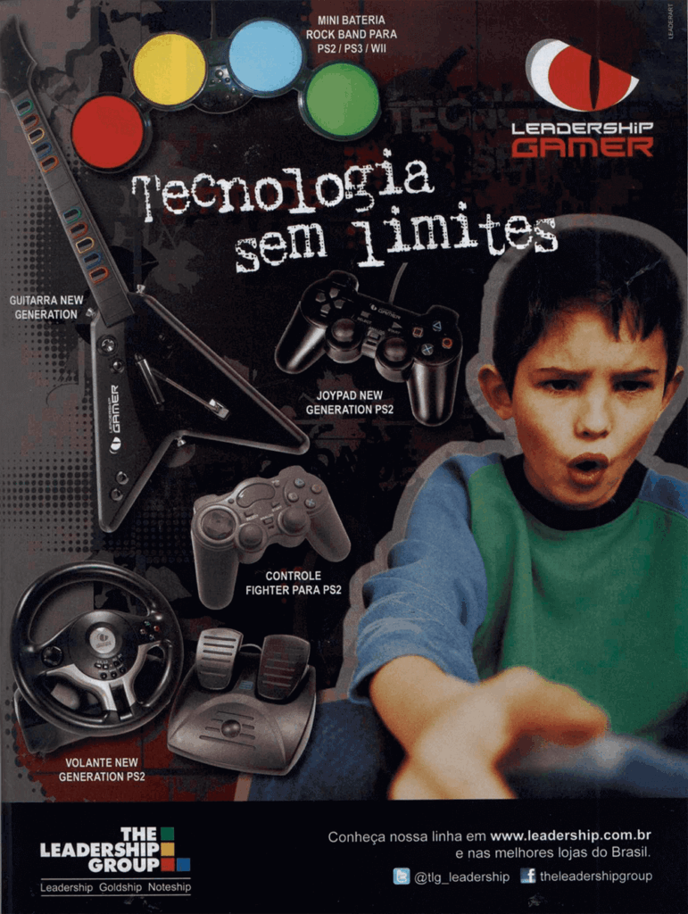 Propaganda Leadership Gamer - Revista PlayStation 155 - 2011