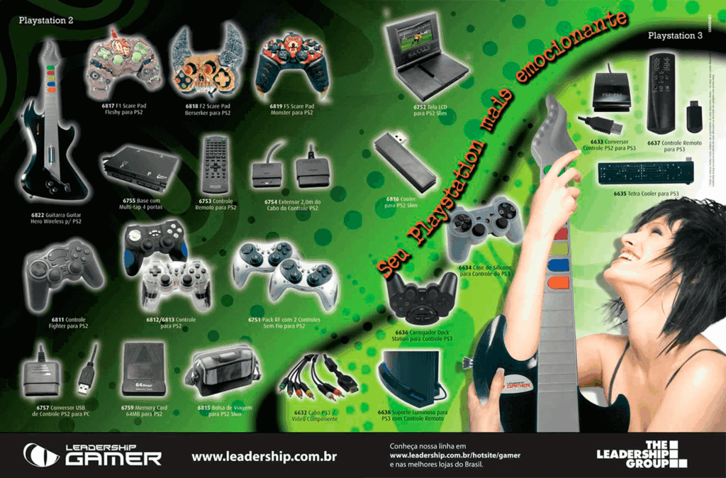 Propaganda Leadership Gamer - SuperDicas PlayStation 50 - 2007